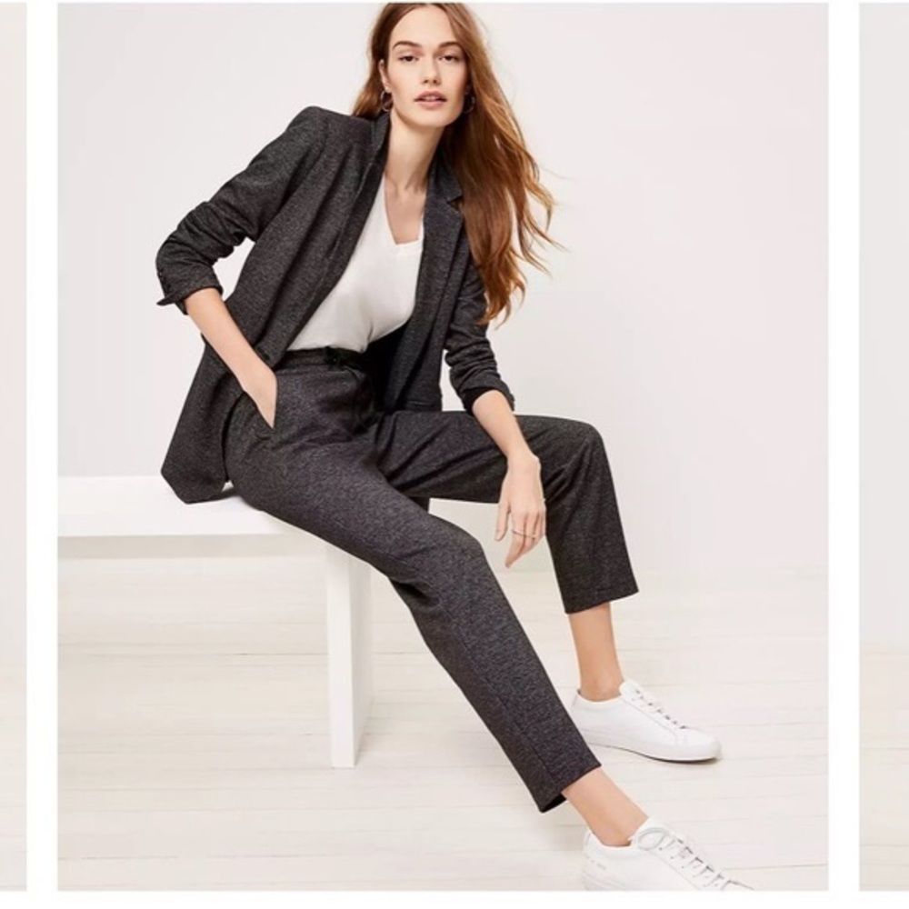 Loft Houndstooth Blazer Set petite 00 {Reasonable offers welcome}